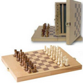 Wooden Chess & Shut The Box Game